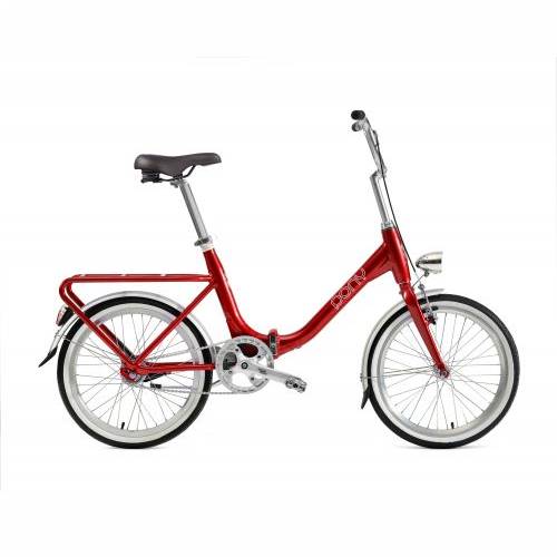 BICIKL Pony Classic, CRVENI sa nosačem tereta, 1 brzina, ROG SLOVENIJA Cijena