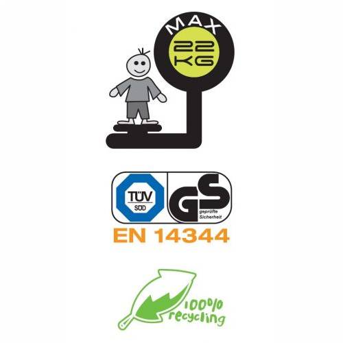 BELLELLI PEPE SJEDALICA ZA DJECU ZADNJA NA PRTLJAŽNIK SIVA, NOSIVOST:22kg Cijena