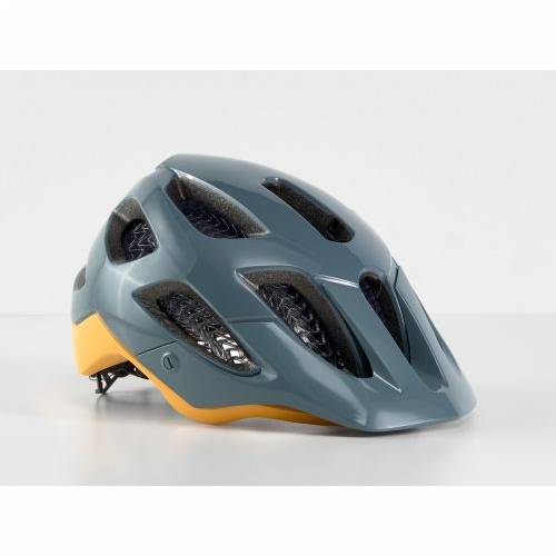 Kaciga Bontrager Blaze WaveCel Mountain, Battleship Blue/Marigold Large (58-63 cm)