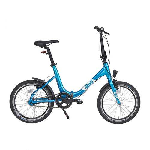 BICIKL Pony Marine, PLAVI sa nosačem tereta, 8 brzina, ROG SLOVENIJA Cijena