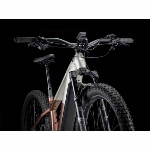 BICIKL TREK e-Bike POWERFLY+ 8 S 27.5 SATIN LUNAR SILVER/BRONZE, BOSCH PERFORMANCE CX/ PT 800WH, SMART / 2026 Cijena Akcija