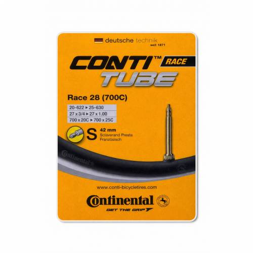 ZRAČNICA 18/25-622/630, 700X18/25C RACE 28, FV 42 mm , nepakirana, CONTINENTAL