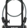 LOKOT U-LOCK ONGUARD PITBULL DT X PREMIUM BLACK X-SERIES 115X230MM,15MM HEX SHACKLE+CABLE 120CM X 10MM,