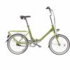 BICIKL Pony Classic 3, ZELENI sa nosačem tereta, 3 brzine, ROG SLOVENIJA