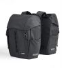 Bisage Trek Town Double Pannier, Black 17 l