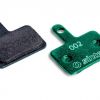 PAKNE DISK KOČNICE SINTER RACE COMPOUND , GREEN SHAPE 002 SHIMANO B TYPE